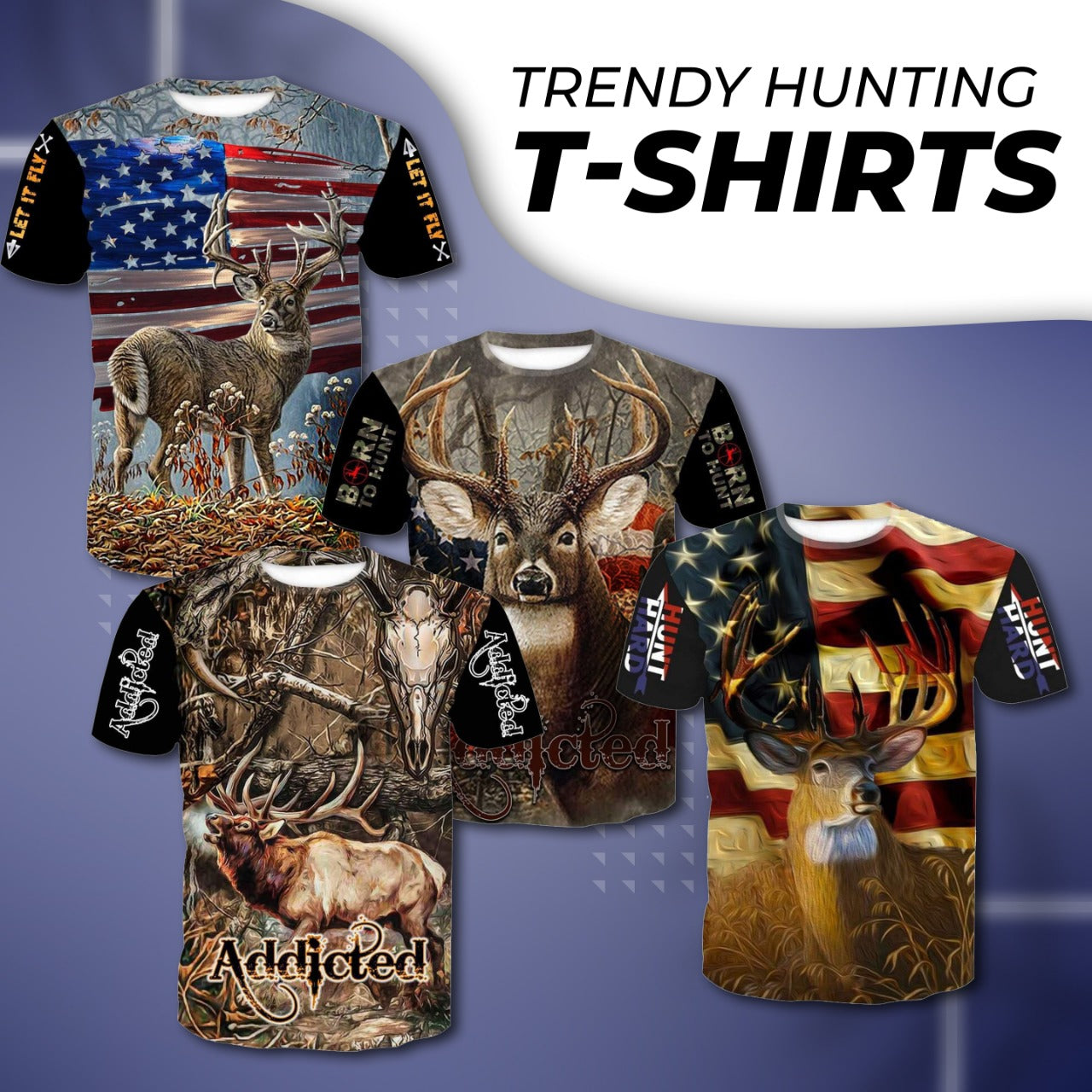 Explore Trendy Hunting T-shirts for Men