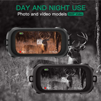 Night Vision Goggles Night Vision Binoculars - Digital Infrared Binoculars with Night Vision with 32 GB Memory Card