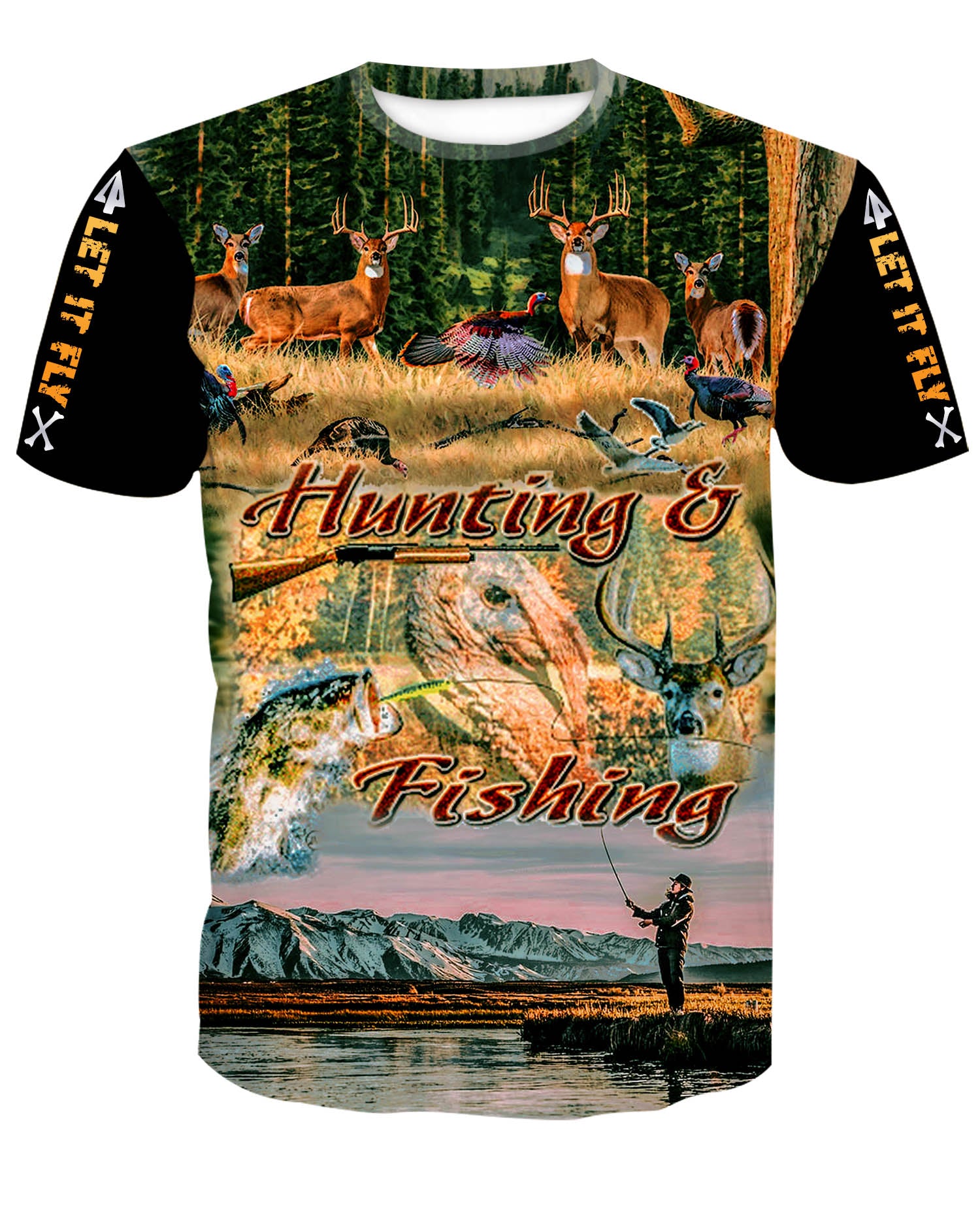 Whitetail Deer Bow Hunter t-shirt - Lelex Shop