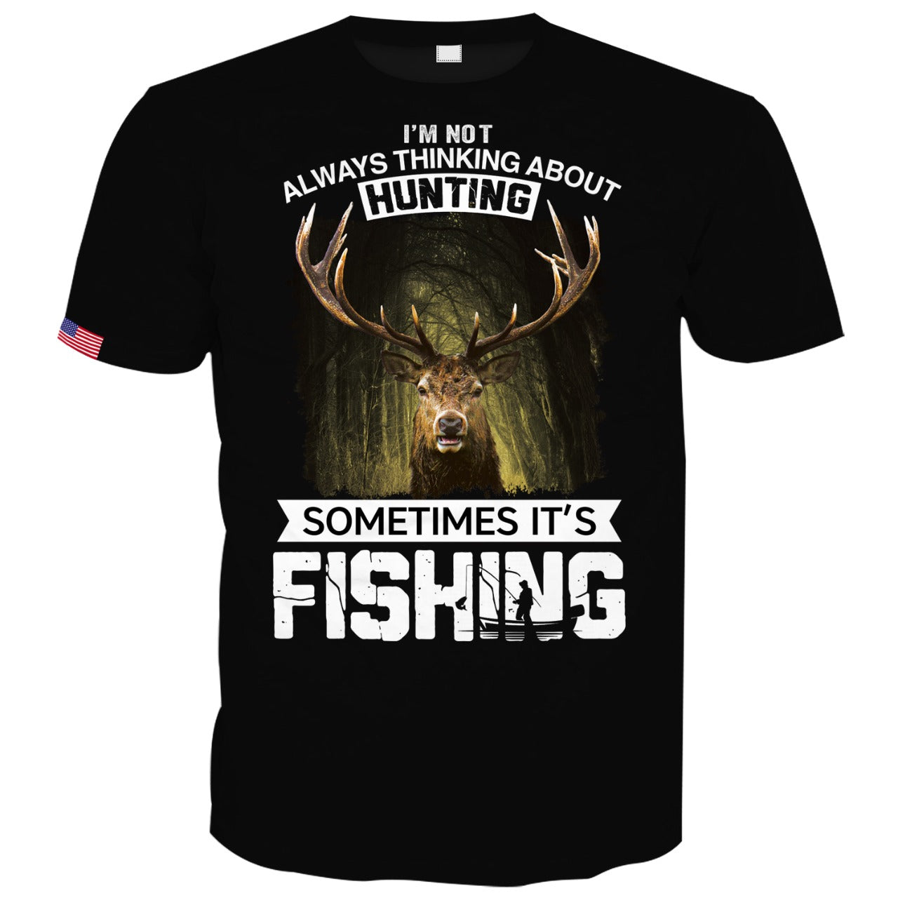 Hunting and Fishing All The Time XL / T-Shirt